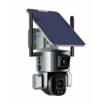 4K Solar & Battery Dual Linkage PTZ  Camera Y5