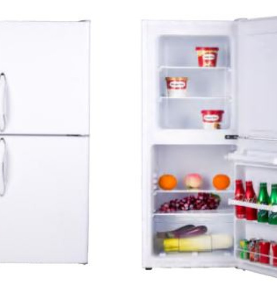 Solar top freezer refrigerator 108L