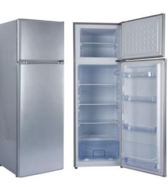 Solar top freezer refrigerator 268L