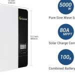 Growatt SPF5000ES Solar Hybrid inverter 5KW 48V -MPPT 100 A