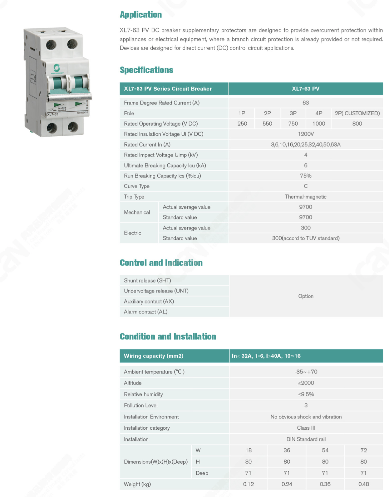 mCB DC 1-63