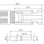 MC4 solar connector