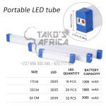 Tube LED rechargeable USB 52 cm