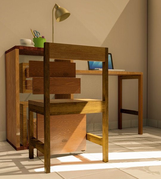 Transformable Office Desk